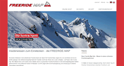 Desktop Screenshot of freeride-map.com