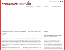 Tablet Screenshot of freeride-map.com